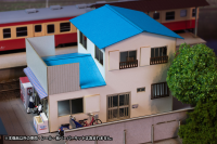 1/80 Scale Paper kit Town Corner Accessory Series Store 「General Store」 7
