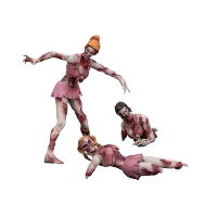 JOYTOY Dark Source Zombie Figure CheerLeaders - JOYTOY Original Series - photo 16