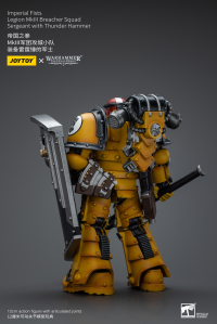 Imperial Fists Legion MkIII Breacher Squad Sergeant with Thunder Hammer 6