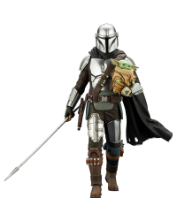 ARTFX+ MANDALORIAN & GROGU with Beskar Staff 7
