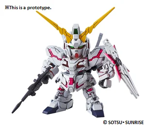 BANDAI HOBBY EX-Standard 005 Unicorn Gundam (Destroy Mode) - SD BB