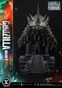 Life Size Bust Godzilla vs Kong (Film) Godzilla Bonus Version 26