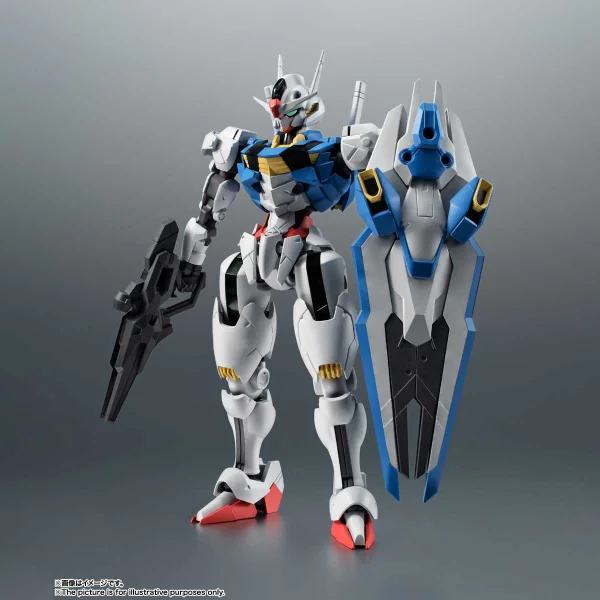 TAMASHII NATIONS <Side MS> Gundam Aerial ver. A.N.I.M.E. Mobile Suit Gundam: The Witch from Mercury, Bandai Spirits The Robot Spirits - Mobile Suit Gundam: The Witch from Mercury