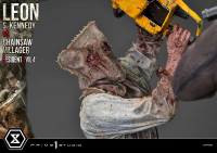 Ultimate Premium Masterline Resident Evil 4 Leon S. Kennedy versus Chainsaw Villager 22