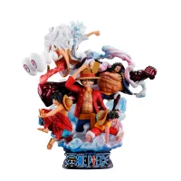 MegaHouse Petitrama series DX LOGBOX ONE PIECE RE BIRTH 02 Luffy Special - ONE PIECE - photo 4