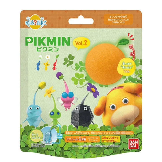 BANDAI Bikkura Bath Bomb Pikmin Vol. 2 "Pikmin" (Box/15), Lifestyle Bikkura Bath Bomb - Pikmin