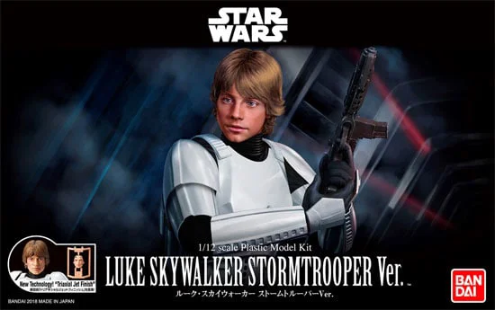 BANDAI HOBBY 1/12 LUKE SKYWALKER STORMTROOPER Ver. - Star Wars