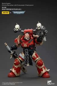 JOYTOY World Eaters Khorne Berzerker with Eviscerator Chainsword - Warhammer 40K - photo 8