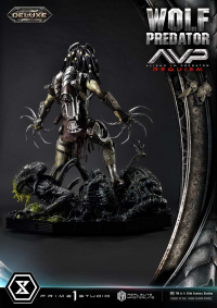 Real Elite Masterline Aliens vs. Predator: Requiem Wolf Predator Deluxe Version 48