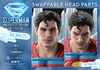Throne Legacy Superman (Comics) Superman Fortress of Solitude on Throne (Design by Gabriele Dell'Otto) Ultimate Bonus Version 50