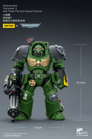 Salamanders Terminator 3 with Power Fist and Assault Cannon 20