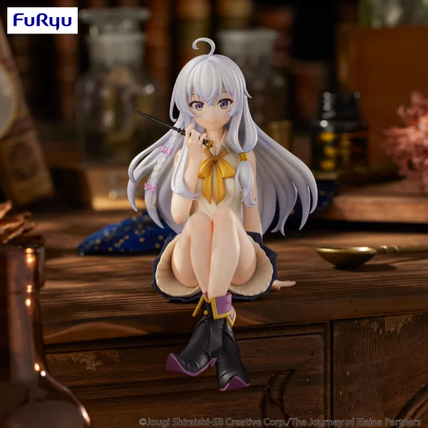FuRyu The Journey of Elaina　Noodle Stopper Figure -Elaina- - Wandering Witch: The Journey of Elaina