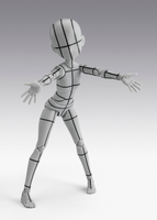 BODY-CHAN -KEN SUGIMORI- Edition -WIREFRAME-(Gray Color Ver.) 6