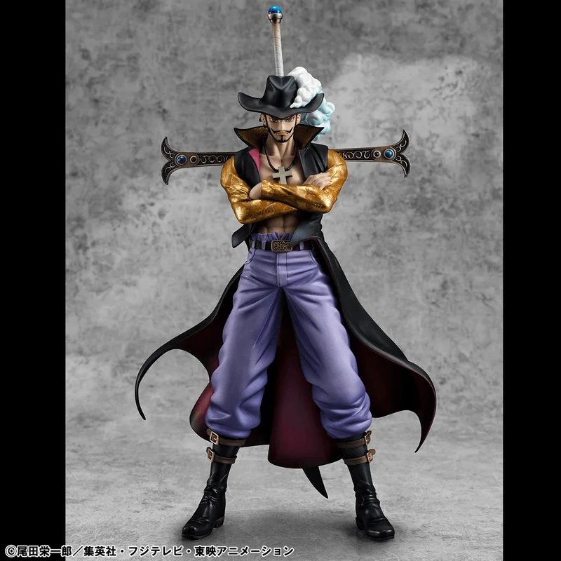 MegaHouse Portrait.Of.Pirates ONE PIECE SA-LIMITED 〝Hawk Eye〟 Dracule Mihawk Ver.R - ONE PIECE