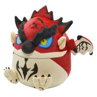 Monster Hunter Fluffy Eggshaped Plush Rathalos 2