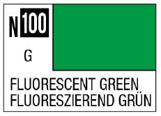 Acrysion N100 - Fluorescent Green (Semi-Gloss/Primary)