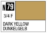 Acrysion N79 - Dark Yellow (3/4 Flat/Tank) 1