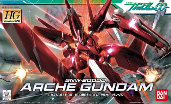BANDAI HOBBY HG 1/144 #43 Arche Gundam - Mobile Suit Gundam 00