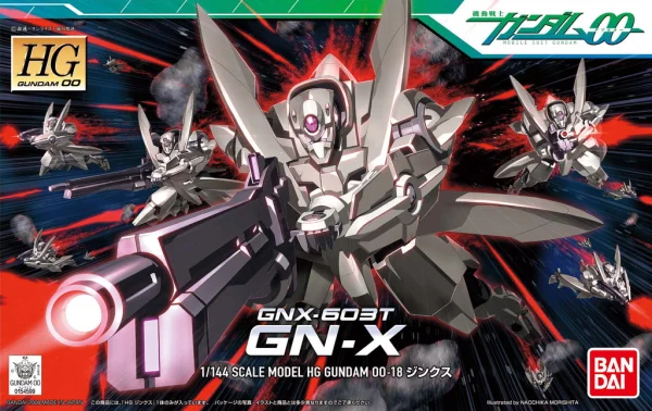 BANDAI HOBBY HG 1/144 #18 GN-X - Mobile Suit Gundam 00