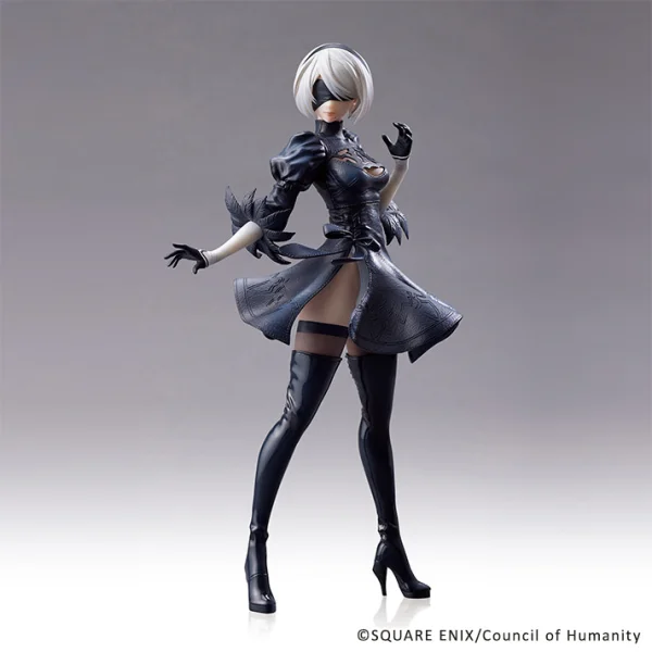 SQUARE ENIX NieR:Automata VER.1.1A Statuette - 2B (YoRHa No. 2 Type B) - Final Fantasy