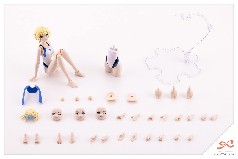 RUI SAOTOME【TOUOU HIGH SCHOOL COMPETITIVE SWIMSUIT】DREAMING STYLE WHITE DOLPHIN