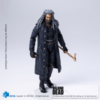 HIYA Exquisite Mini Series 118 Scale 4 Inch The Walking Dead Ezekiel Action Figure 4