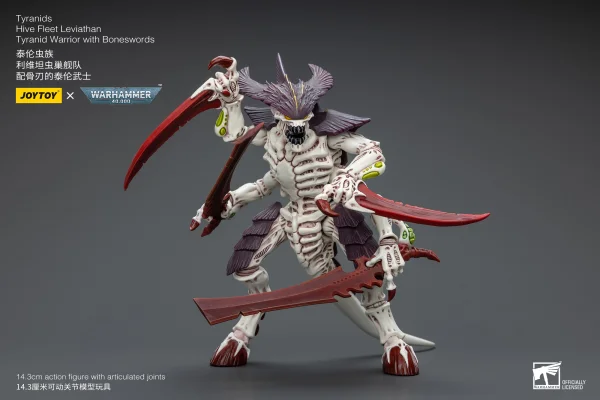 JOYTOY Tyranids Hive Fleet Leviathan Tyranid Warrior with Boneswords - Warhammer 40K