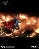 Queen Studios INART Action - Batman v Superman: Dawn of Justice - Superman Action Figure - DC Comics - photo 11