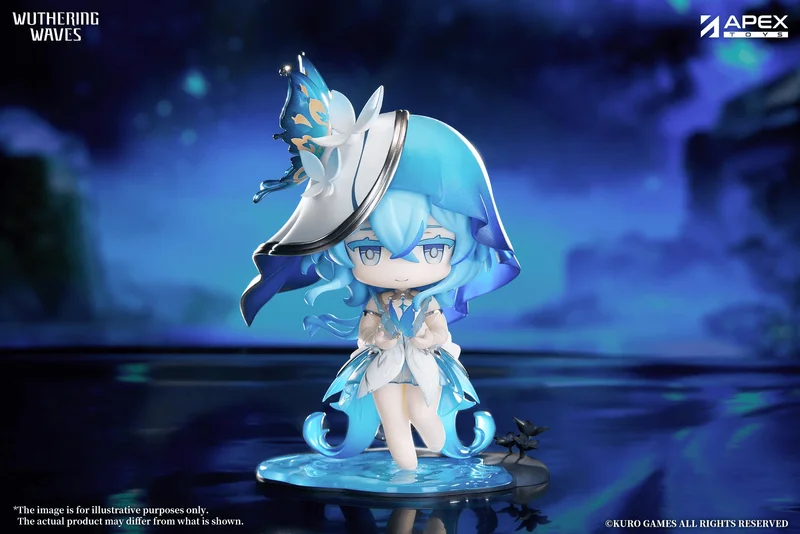 APEX TOYS [WUTHERING WAVES] Trace Series  The Shorekeeper Chibi ver Painted Figure - Wuthering Waves