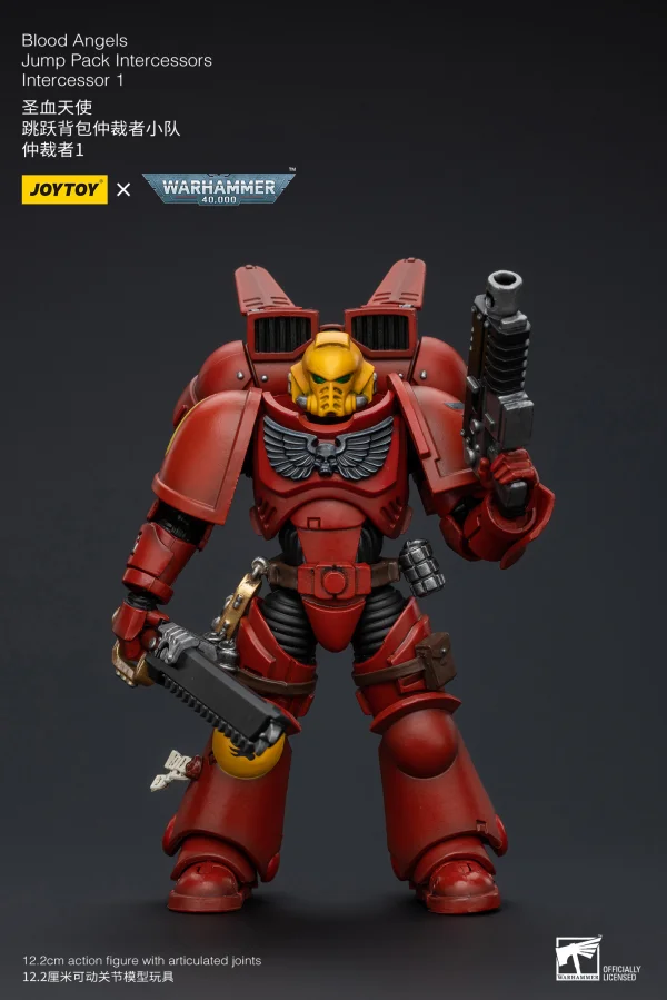 JOYTOY Blood Angels Jump Pack Intercessors Intercessor 1 - Warhammer 40K