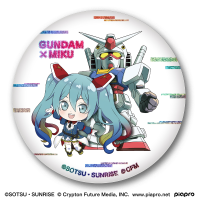 Gundam x Miku Memorial Can Badge Set "Gundam", Bandai Shokugan Can Badge 4