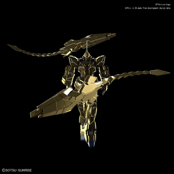 HGUC 1/144 #227 UNICORN GUNDAM 03 PHENEX (UNICORN MODE) (NARRATIVE Ver.) [GOLD COATING]