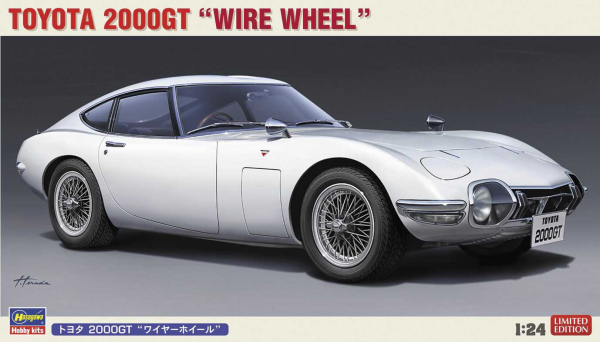 1/24 TOYOTA 2000GT "WIRE WHEEL"