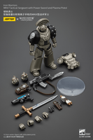 Iron Warriors MKVI Tactical Sergeant with Power Sword and Plasma Pistol 9