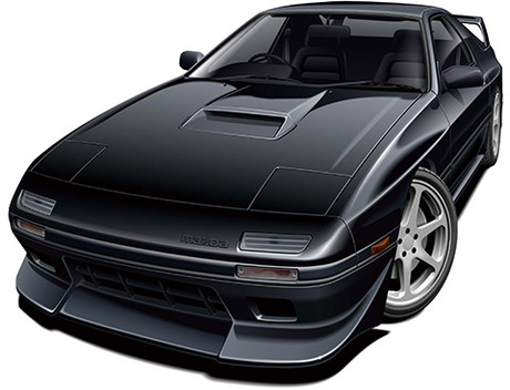 [ID-158] 1/24 Mazda SAVANNA RX-7 (FC3S)