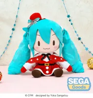 SEGA fuwa petit Hatsune Miku Series LL Plush Hatsune Miku - Christmas - Hatsune Miku - photo 1