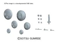 BANDAI HOBBY Builders Parts - HD MS Radome 01 - Kit Accessories - photo 1