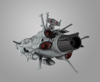 Cosmo Fleet SP STAR BLAZERS 2202 U.N.C.F. Andromeda Class 1st Battleship Andromeda(Repeat) 5