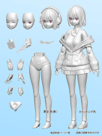 Akane Shinjo Articulated Plastic Model Kit 10