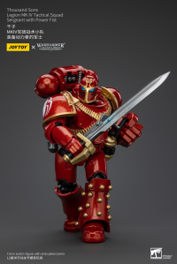 Thousand Sons Legion MK IV Tactical Squad Sergeant with Power Fist 6