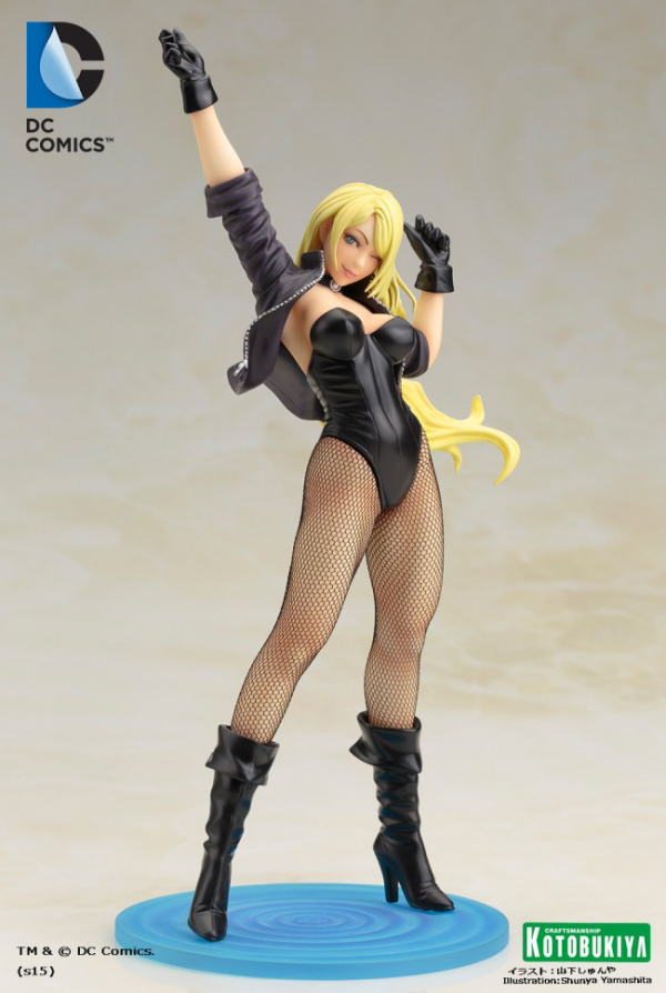 DC COMICS BLACK CANARY BISHOUJO STATUE