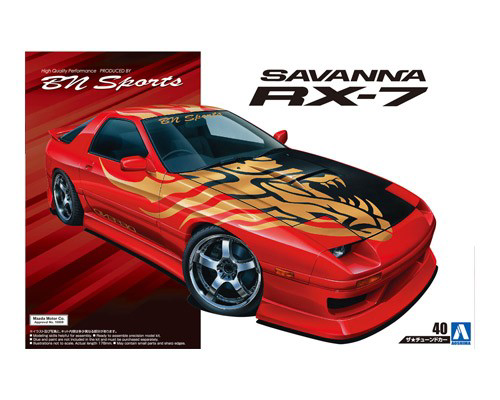 TUNED CAR #40 - 1/24 BNSPORTS FC3S RX-7 '89 (MAZDA)
