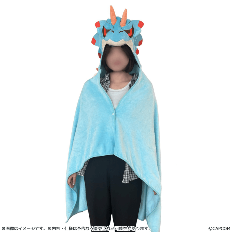 MONSTER HUNTER CHIBI STYLE Fluffy Poncho: Lagiacrus