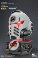 White Scars MkX Helmet& Display Stand 42