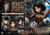 Ultimate Premium Masterline  TV animation Attack On Titan  Levi versus Beast Titan Bonus Version 1