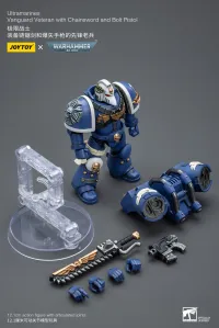 JOYTOY Ultramarines Vanguard Veteran with Chainsword and Bolt Pistol - Warhammer 40K - photo 3