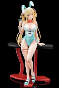 Hakoiri-musume Regina Mercedes wearing 秘色(HISHOKU) bunny costume with Nip Slip Gimmick System - The Demon Sword Master of Excalibur Academy - photo 2