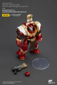 JOYTOY Thousand Sons Sekhmet Terminator Cabal Sekhmet Volkite Charger And Power Fist - Warhammer 40K - photo 6