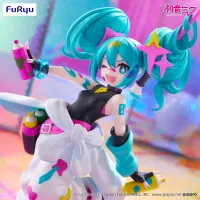 FuRyu Hatsune Miku Trio-Try-iT Figure -Paint Girl- - Hatsune Miku - photo 2
