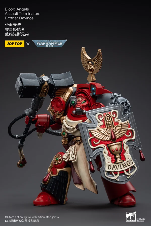 JOYTOY Blood Angels Assault Terminators Brother Davinos - Warhammer 40K